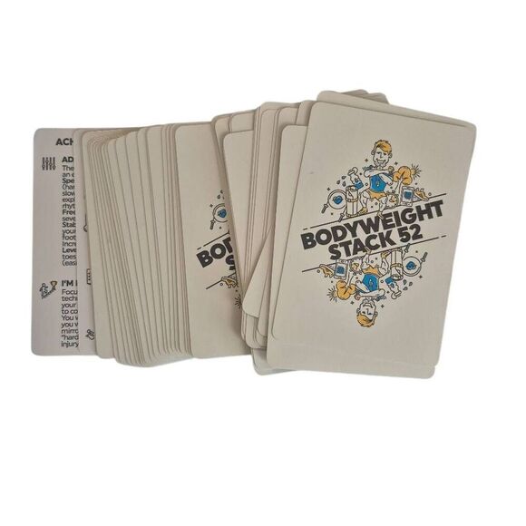 Bodyweight Exercise Cards: Workout Playing Card Game. Designed by a Military Fit - Picture 11 of 14